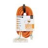 Defender Cable 14/3 Gauge, 100 ft SJTW POWERBLOCK w Lighted End, UL and ETL Listed  Extension Cord DCE-211-65